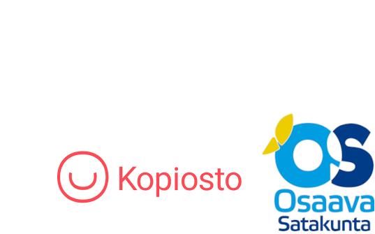 Kopiosto-logo ja Osaava Satakunta-logo