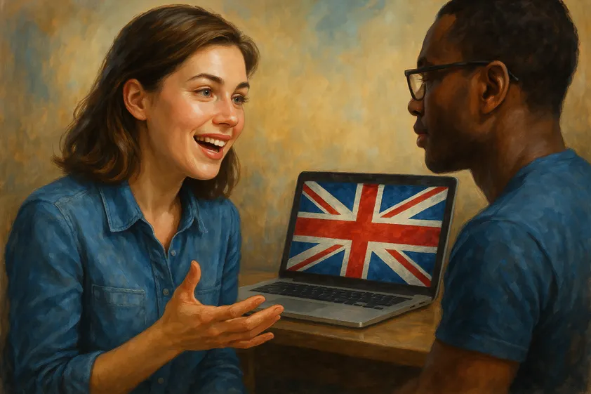 Haluatko puhua englantia selkeämmin, sujuvammin ja itsevarmemmin?

Tämä käytännönläheinen ääntämiskurssi auttaa sinua löytämään luonnollisen
englannin rytmin, erottamaan hankalat äänteet ja saamaan sanat virtaamaan
luontevasti. Opit yksinkertaisia, tehok