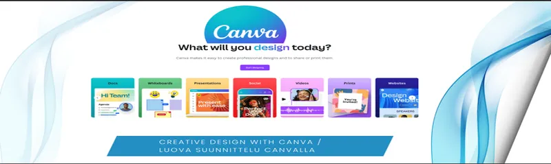 Canva alkeet työpaja Tuusula Kevät 2026 Logo