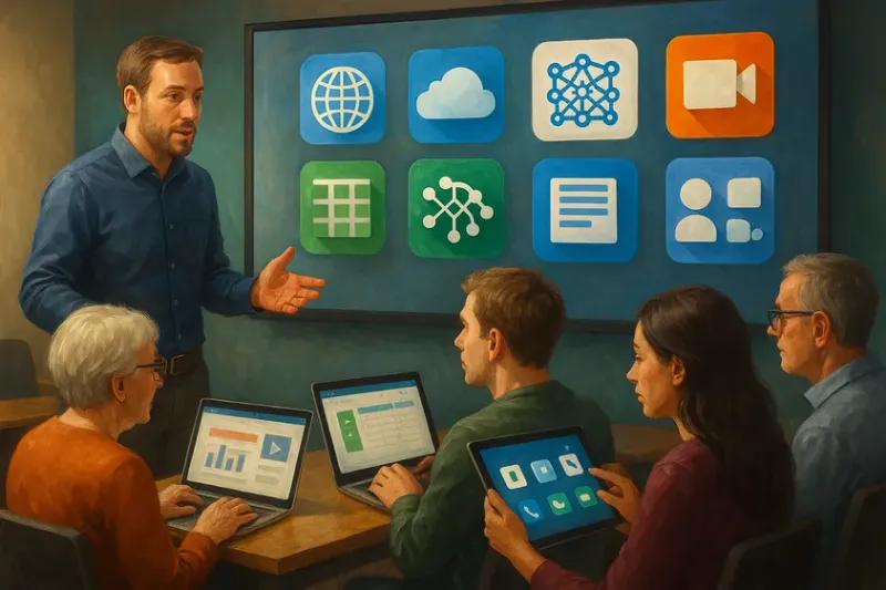 Digikerhon sisältö räätälöidään ryhmän tarpeiden mukaan. Käsittelemme erilaisten
nettipalvelujen käyttöä, pilvipalveluja ja keinoälyn verkkosovelluksia. Muita
mahdollisia aiheita ovat toimisto-ohjelmat (Word, Excel, Powerpoint) tai niiden
online-versiot,